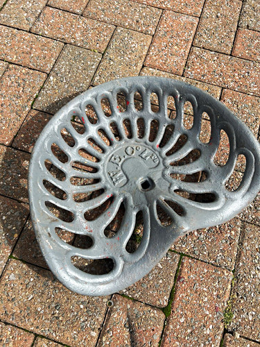 Tractor implement seat co - tractor,