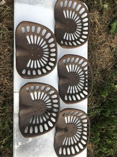 Vintage tractor seats - vintage,
